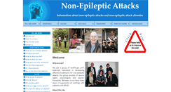 Desktop Screenshot of nonepilepticattacks.info